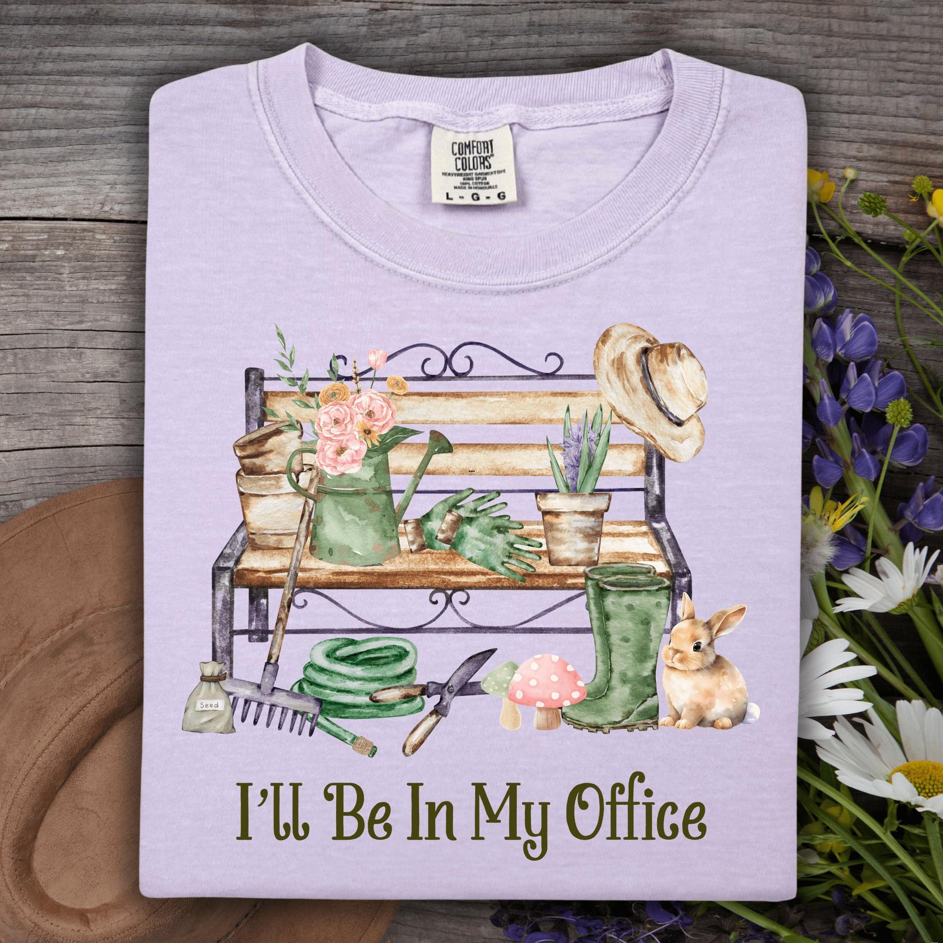 Wild Petal Threads T-Shirt I'll Be in My Office T-Shirt