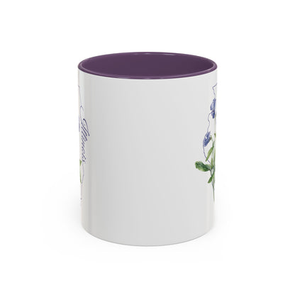 Illinois State Flower Mug - Common Blue Violet (11/15oz)