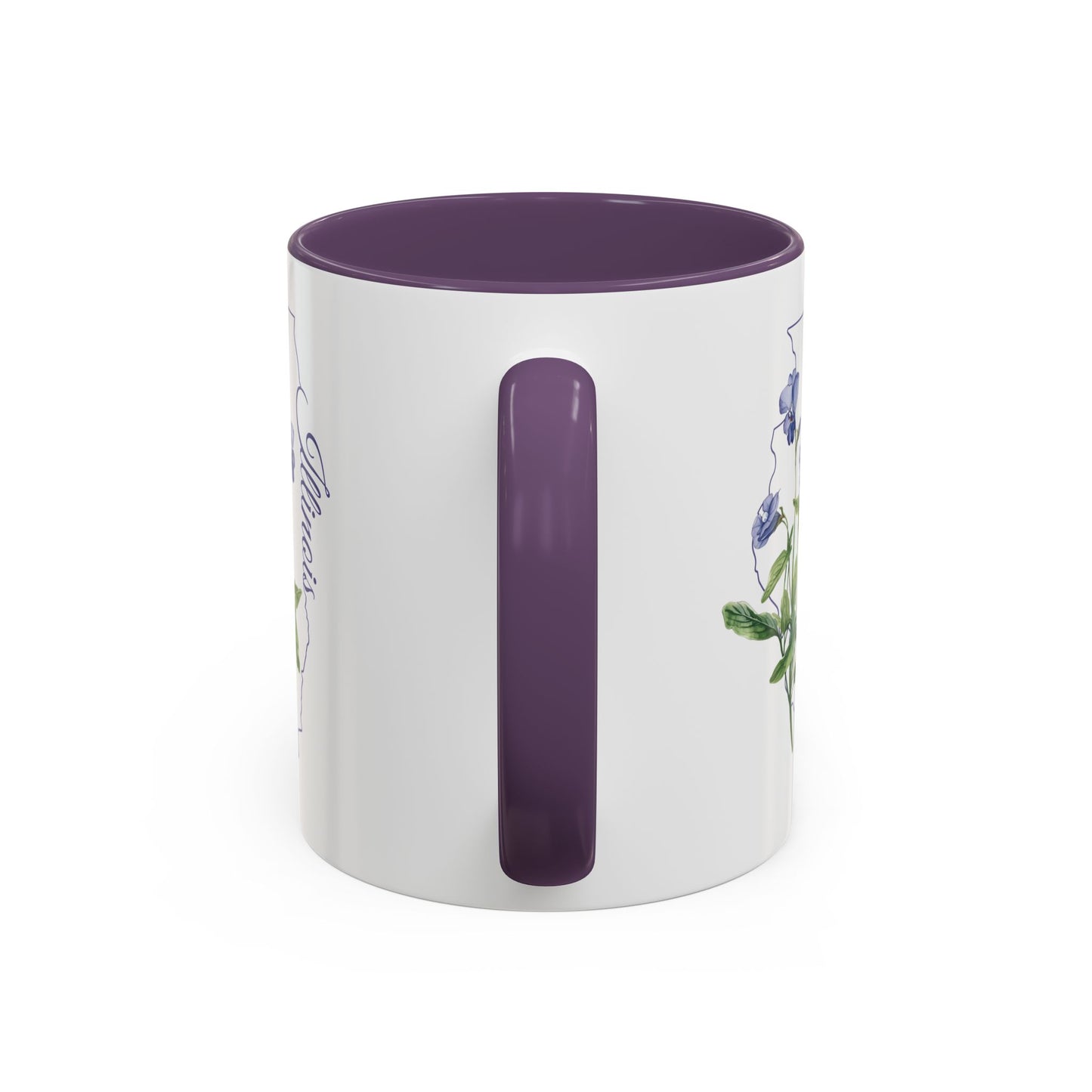 Illinois State Flower Mug - Common Blue Violet (11/15oz)
