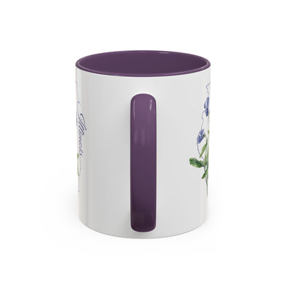 Illinois State Flower Mug - Common Blue Violet (11/15oz)