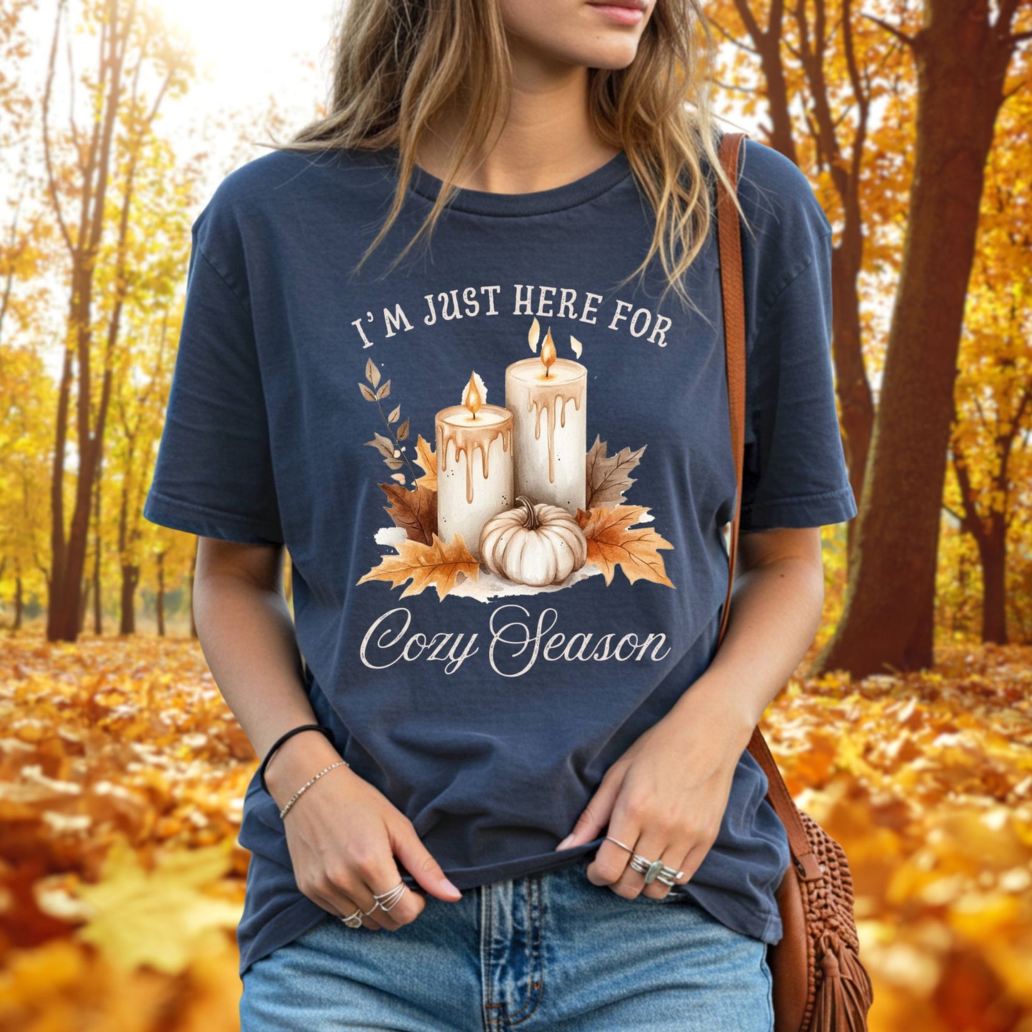 I'm Just Here for Cozy Season T-Shirt