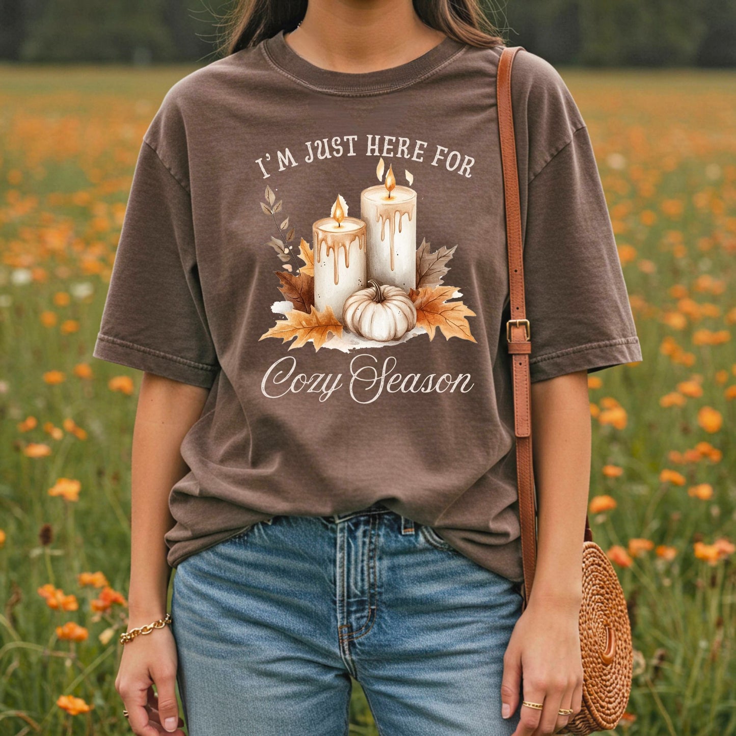 I'm Just Here for Cozy Season T-Shirt