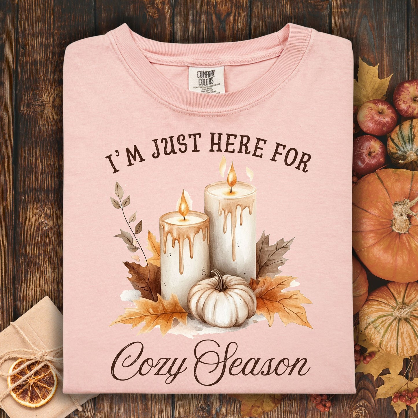 I'm Just Here for Cozy Season T-Shirt