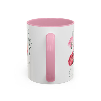Indiana State Flower Mug - Peony (11/15oz)