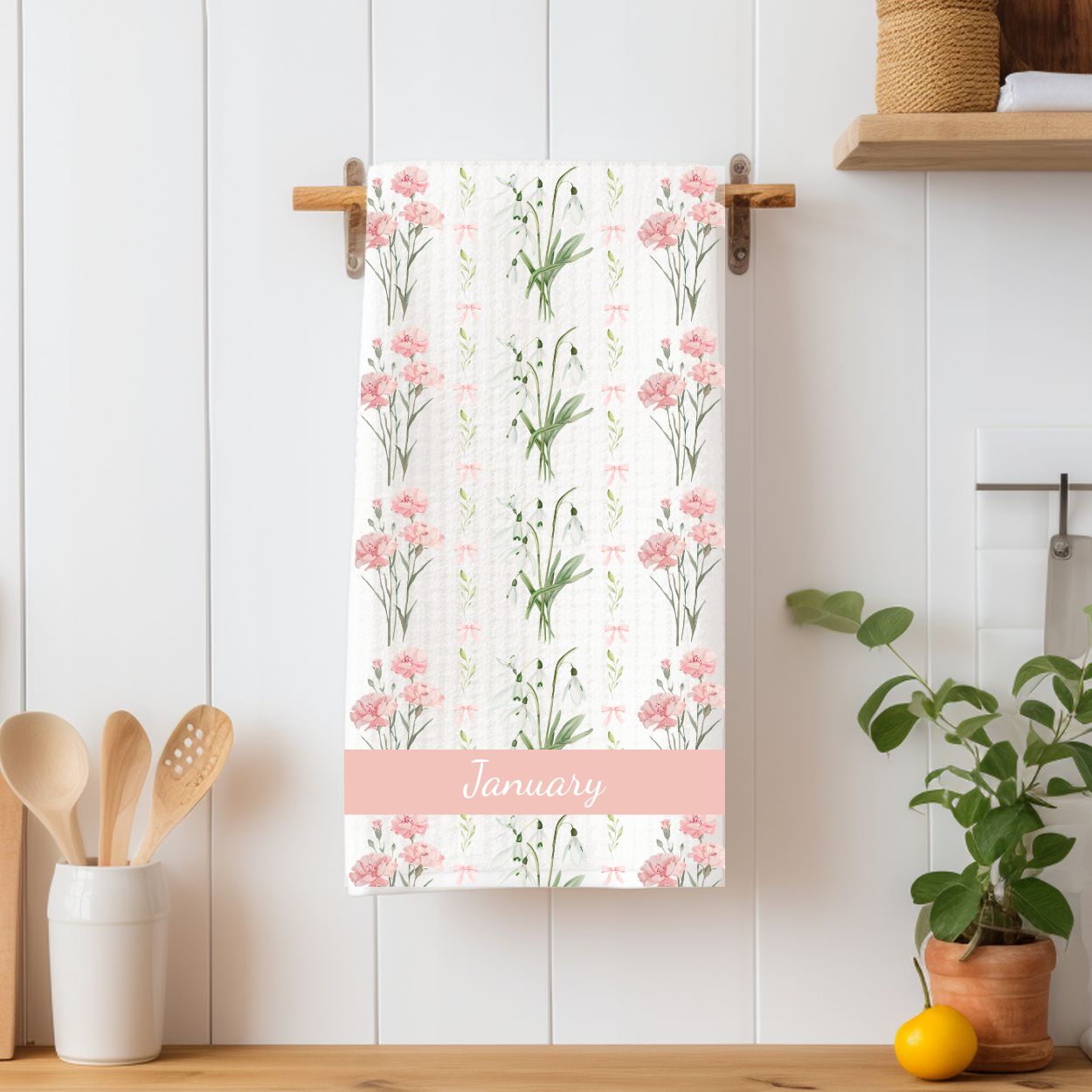 January Birth Month Flower Gift Set
