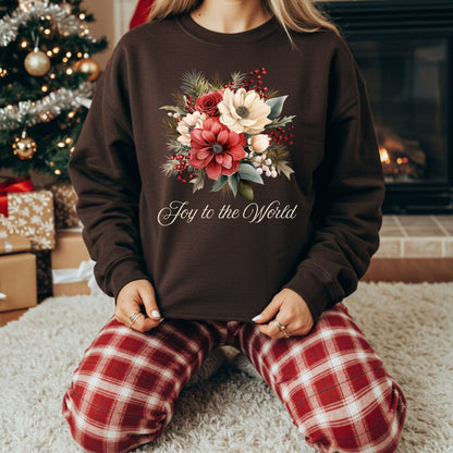 Joy to the World Bouquet Sweatshirt