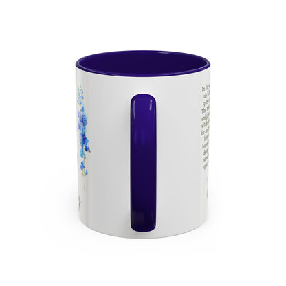 July Birth Month Flower Mug