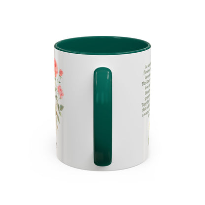 June Birth Month Flower 11 & 15 oz. Mug — Honeysuckle & Rose