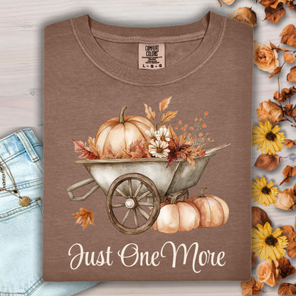 Just One More Pumpkin T-Shirt