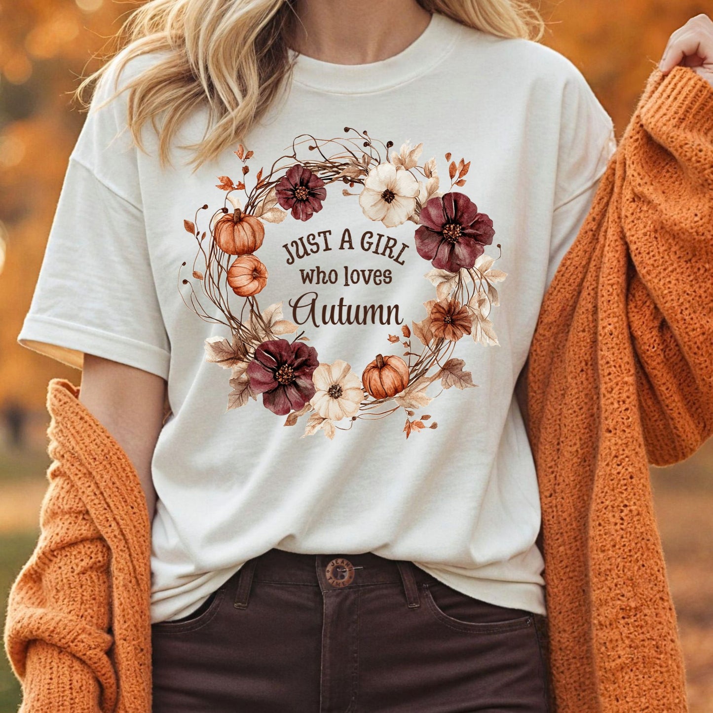 Just a Girl Who Loves Autumn T-Shirt