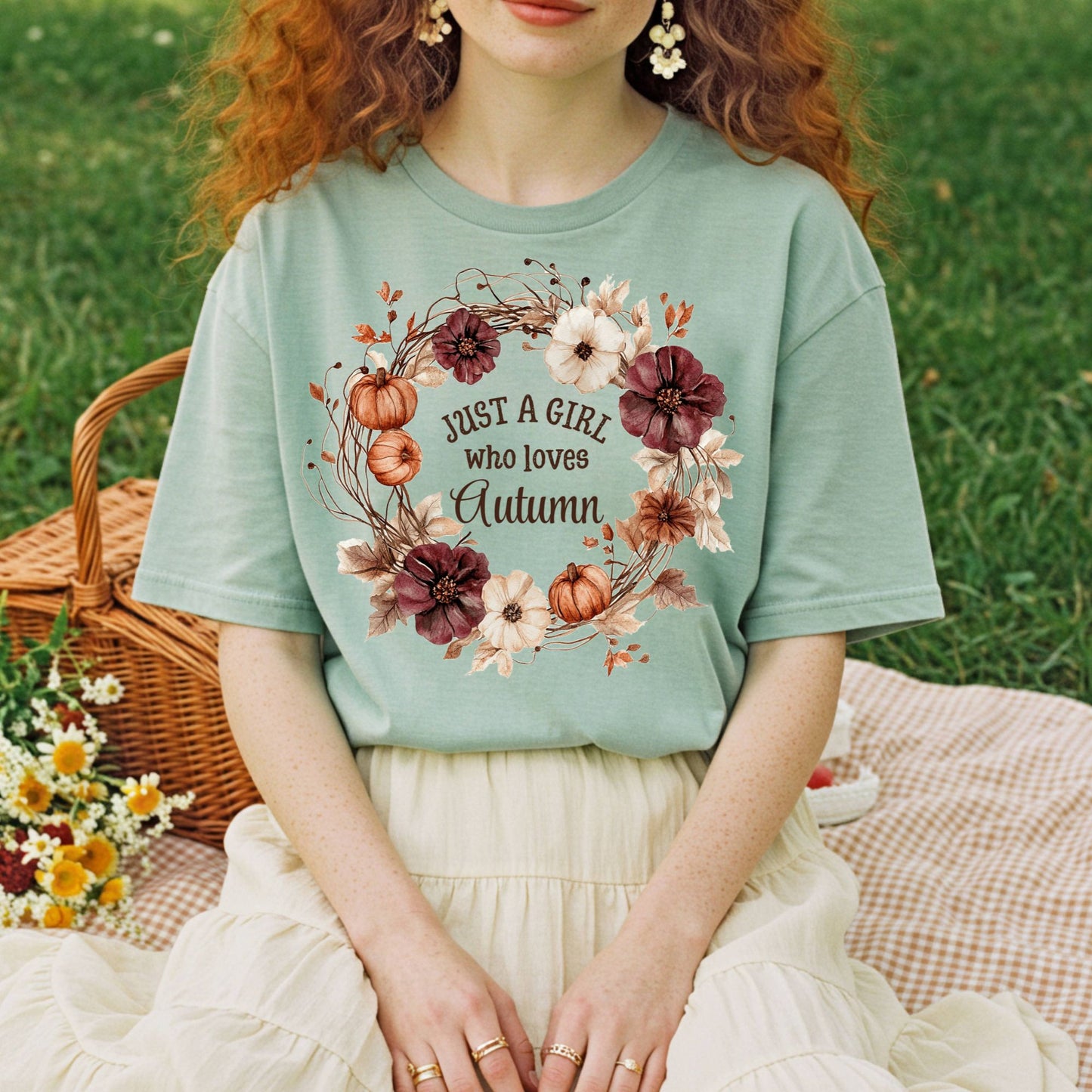 Just a Girl Who Loves Autumn T-Shirt