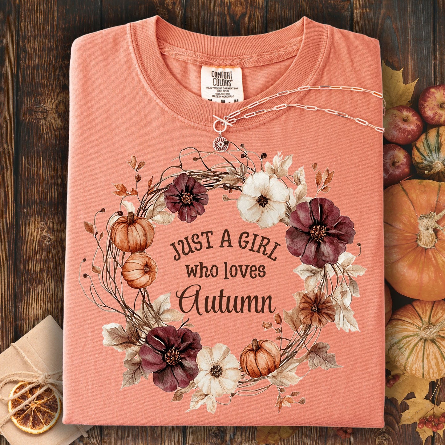 Just a Girl Who Loves Autumn T-Shirt