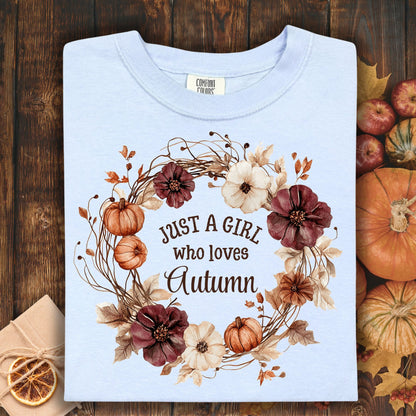 Just a Girl Who Loves Autumn T-Shirt