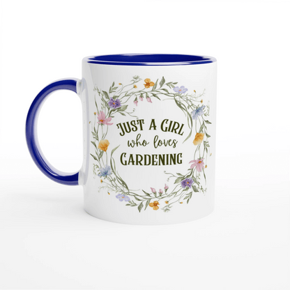 Just a Girl Who Loves Gardening Mug