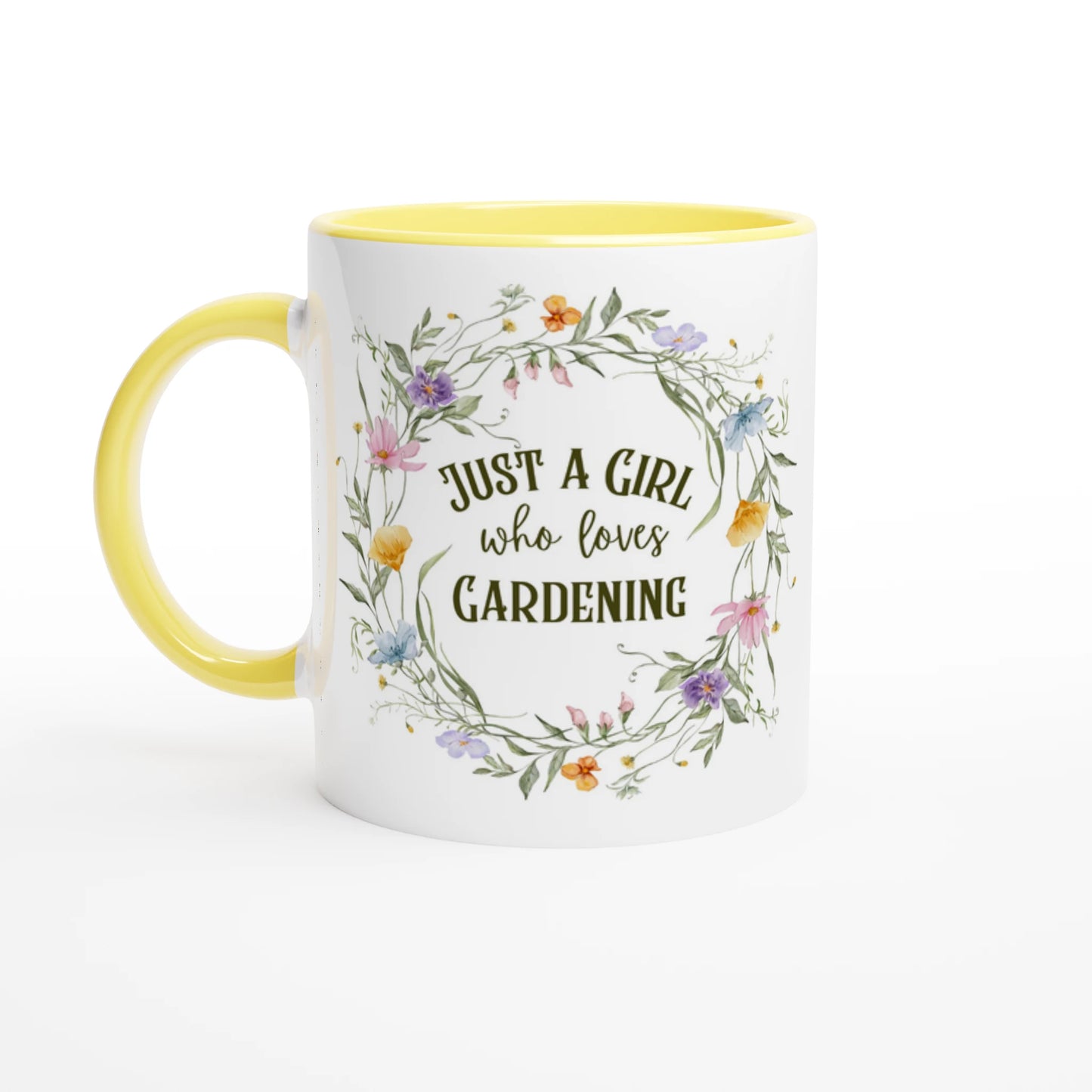 Just a Girl Who Loves Gardening Mug