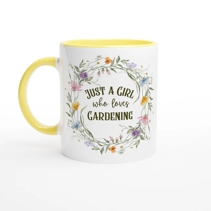 Just a Girl Who Loves Gardening Mug