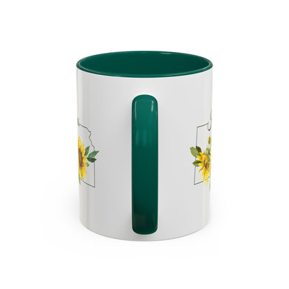 Kansas State Flower Mug (11/15oz) — Wild Native Sunflower