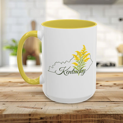 Kentucky State Flower Mug (11/15oz) – Giant Goldenrod