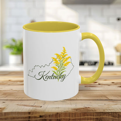 Kentucky State Flower Mug (11/15oz) – Giant Goldenrod