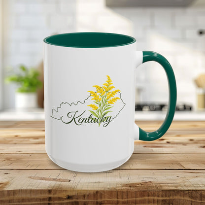 Kentucky State Flower Mug (11/15oz) – Giant Goldenrod