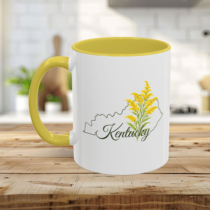 Kentucky State Flower Mug (11/15oz) – Giant Goldenrod