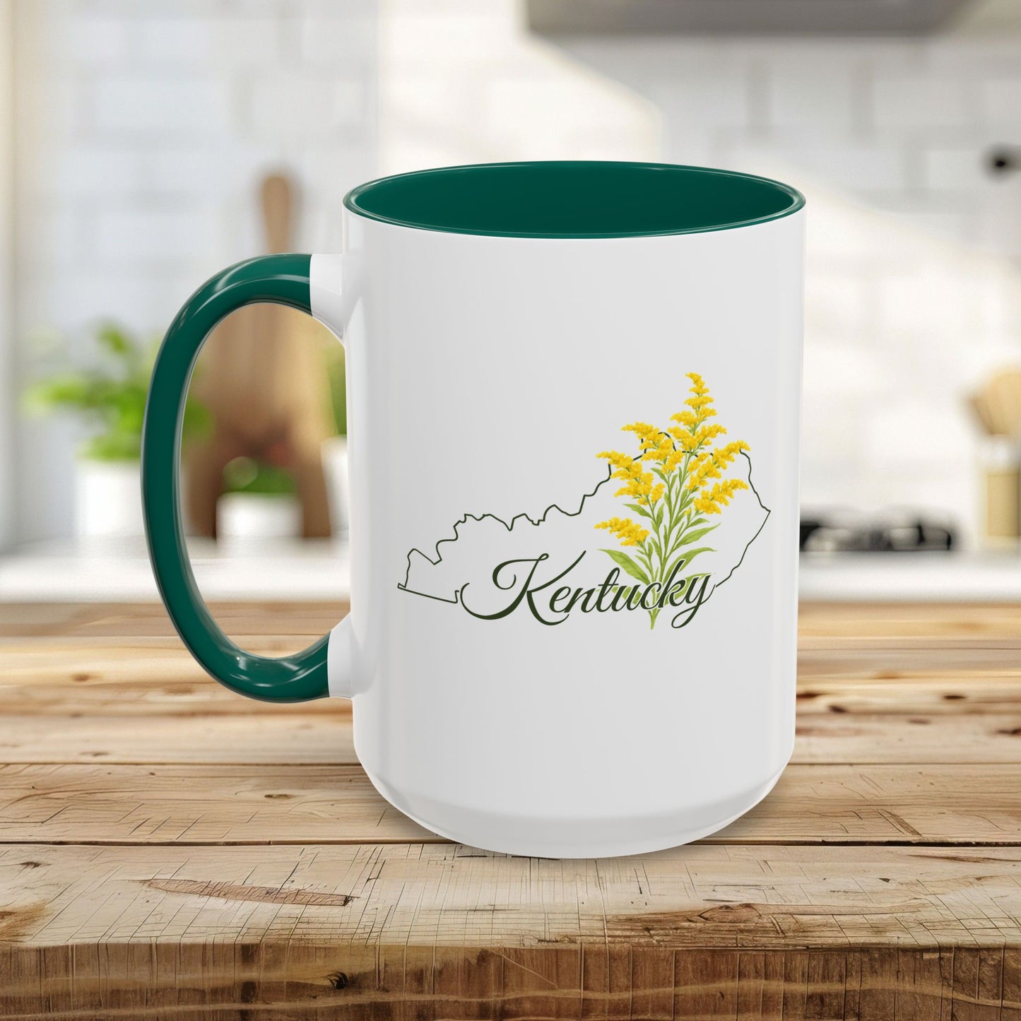 Kentucky State Flower Mug (11/15oz) – Giant Goldenrod