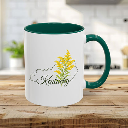 Kentucky State Flower Mug (11/15oz) – Giant Goldenrod