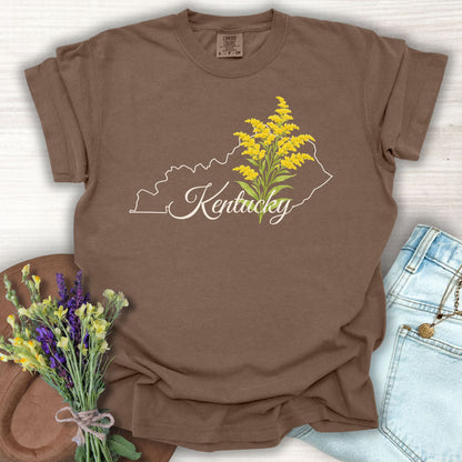 Kentucky State Flower T-Shirt - Giant Goldenrod
