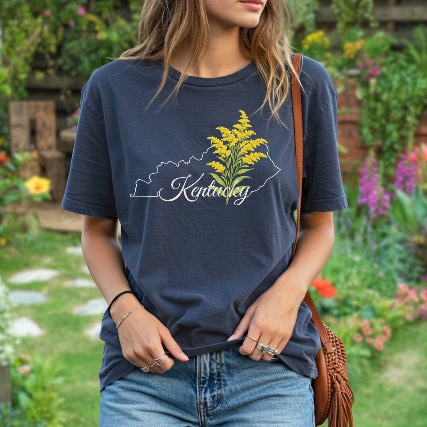 Kentucky State Flower T-Shirt - Giant Goldenrod
