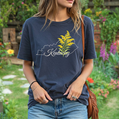 Kentucky State Flower T-Shirt - Giant Goldenrod
