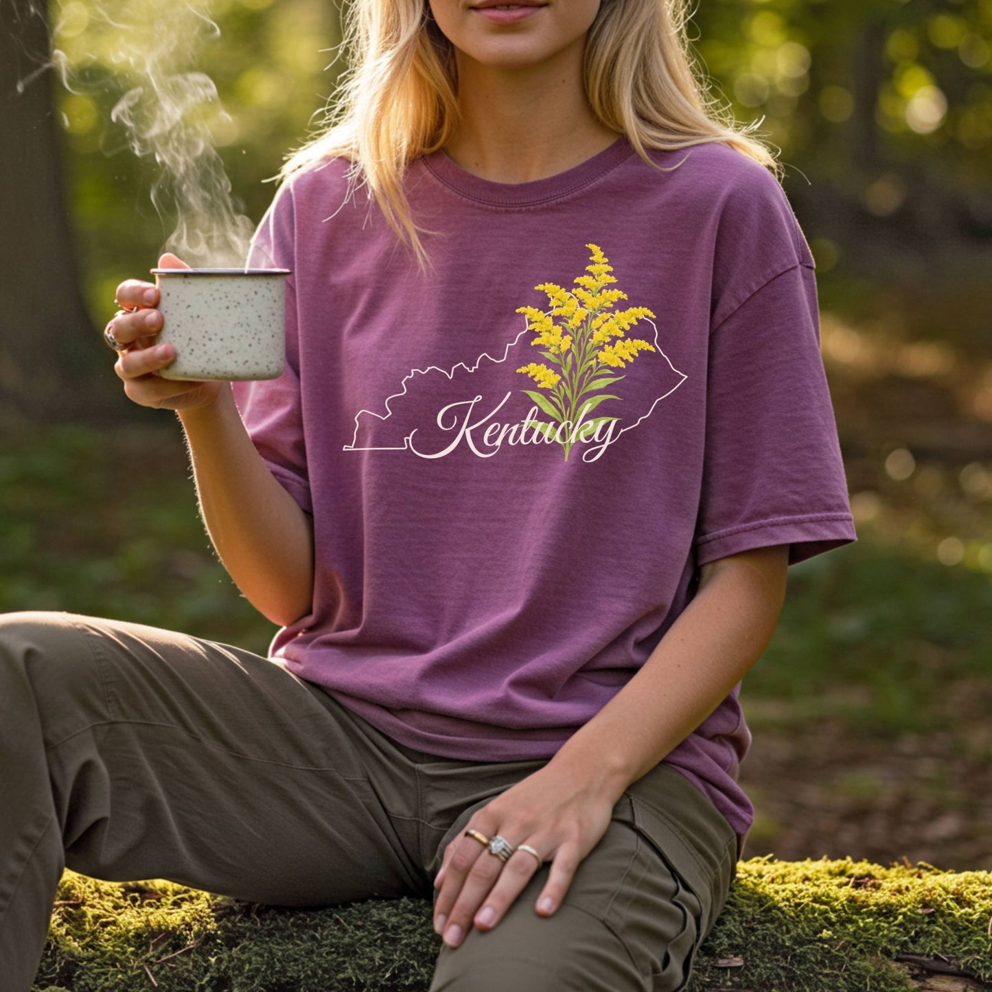Kentucky State Flower T-Shirt - Giant Goldenrod