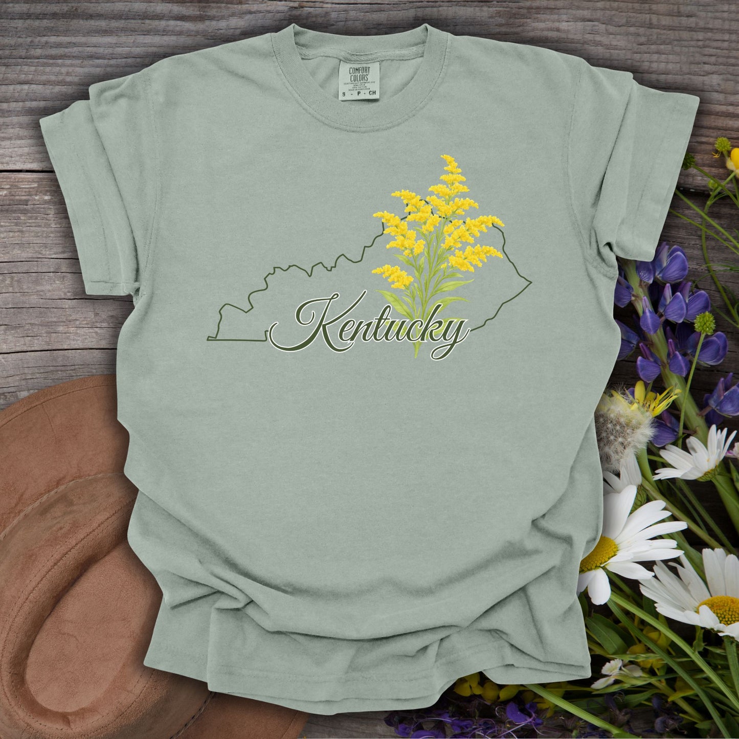 Kentucky State Flower T-Shirt - Giant Goldenrod