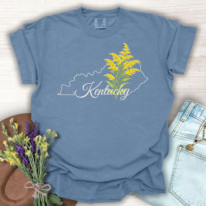 Kentucky State Flower T-Shirt - Giant Goldenrod