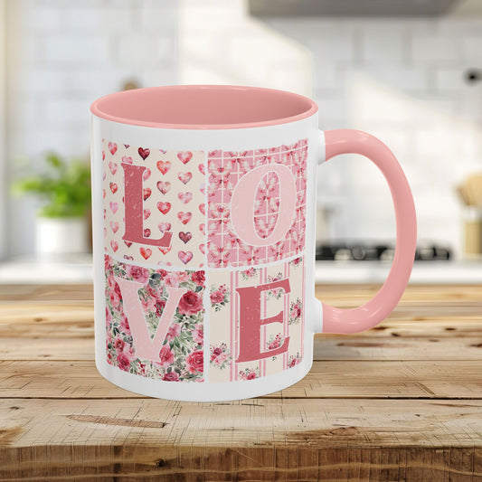 LOVE Cottage Core Valentine's 11 & 15 oz. Mug