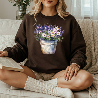 Lavender Blooms Sweatshirt