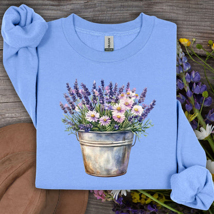 Lavender Blooms Sweatshirt