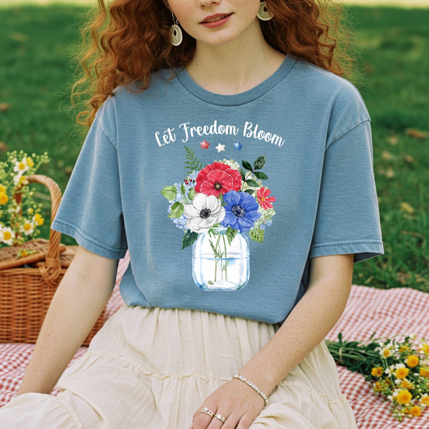 Let Freedom Bloom T-Shirt