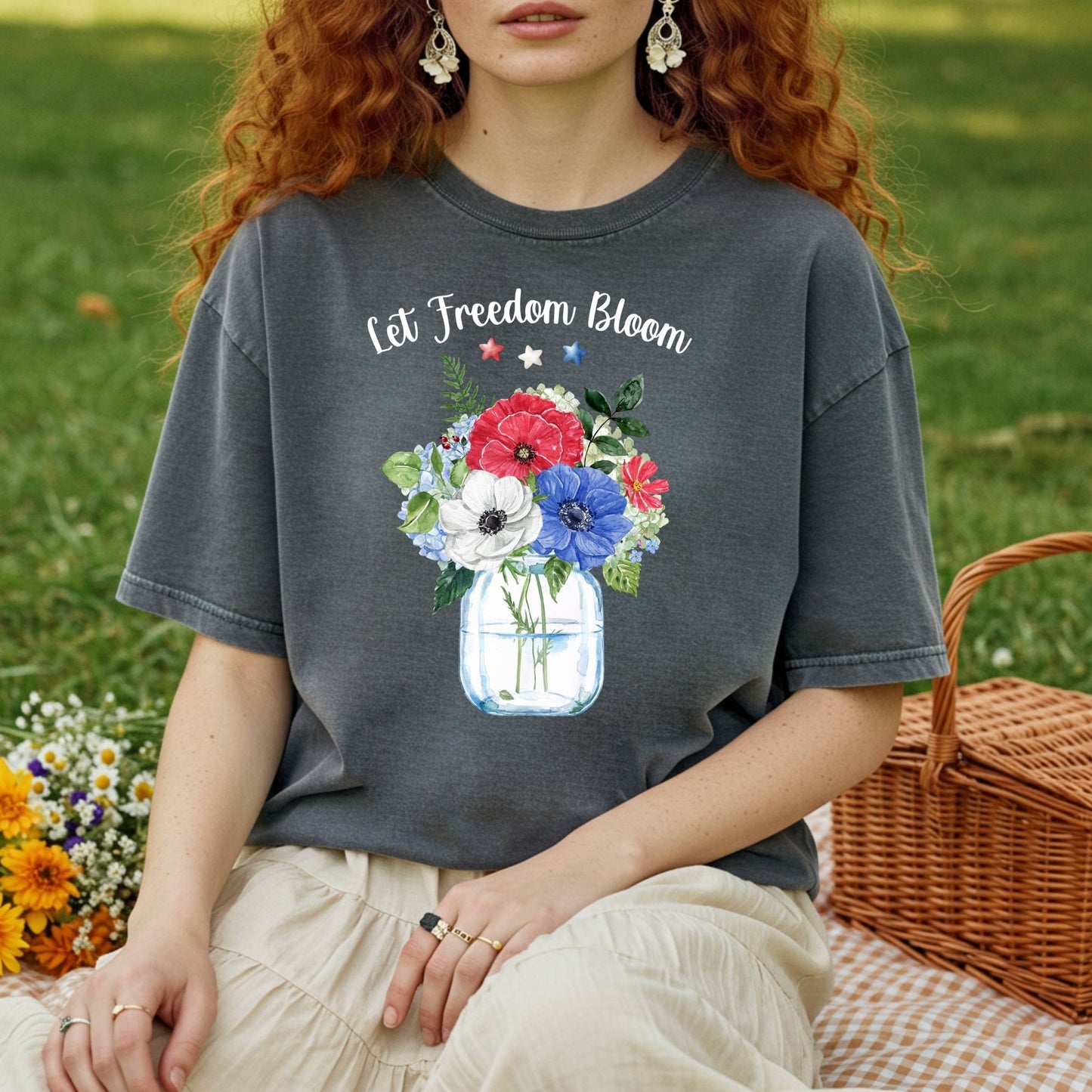 Let Freedom Bloom T-Shirt