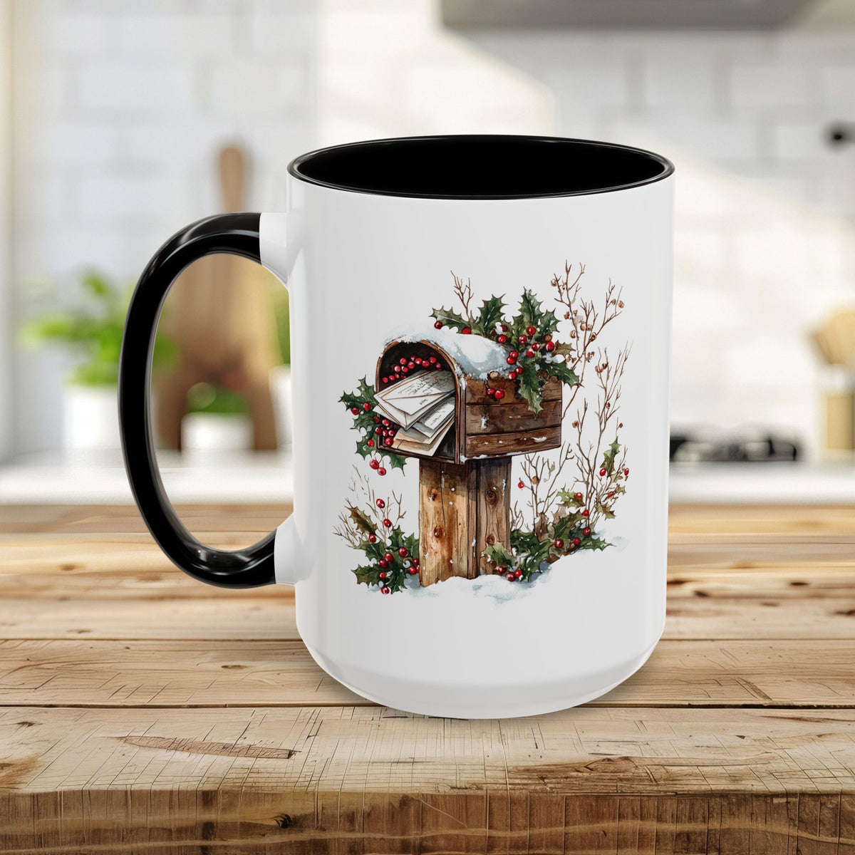 Letters to Santa Rustic Mailbox (11/15oz)