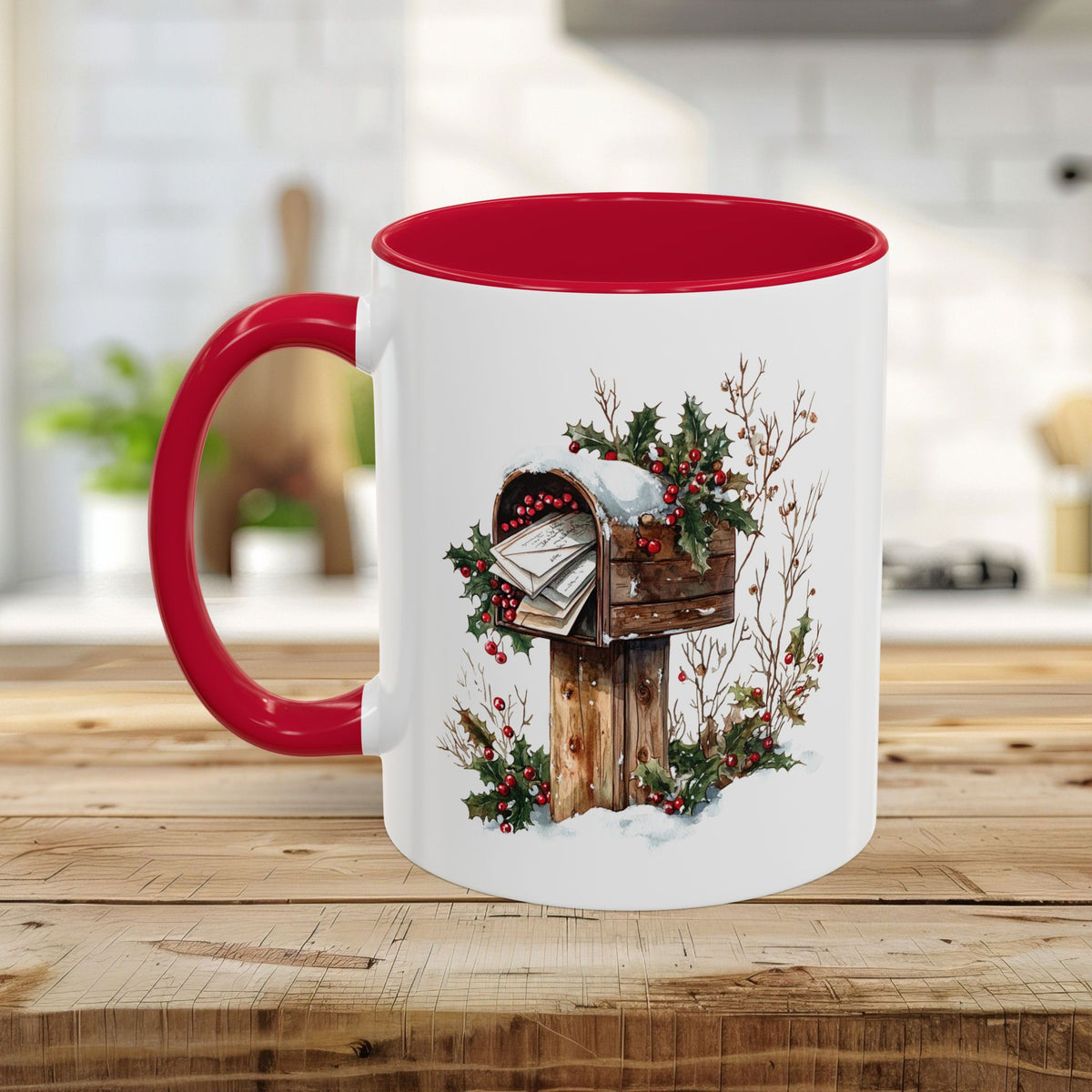 Letters to Santa Rustic Mailbox (11/15oz)