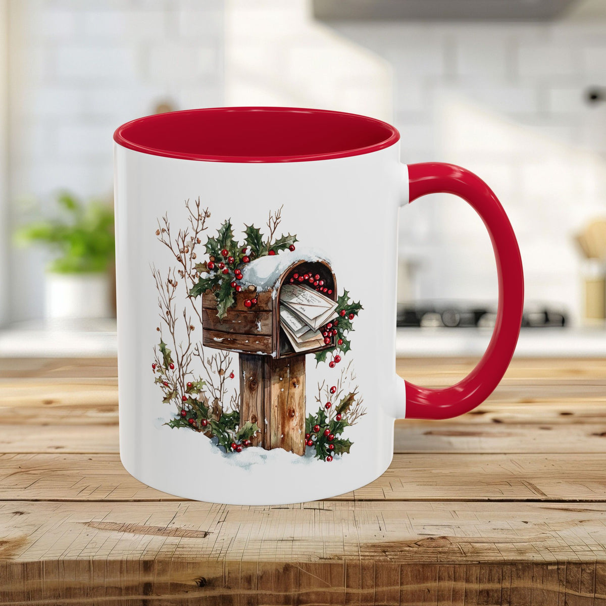 Letters to Santa Rustic Mailbox (11/15oz)