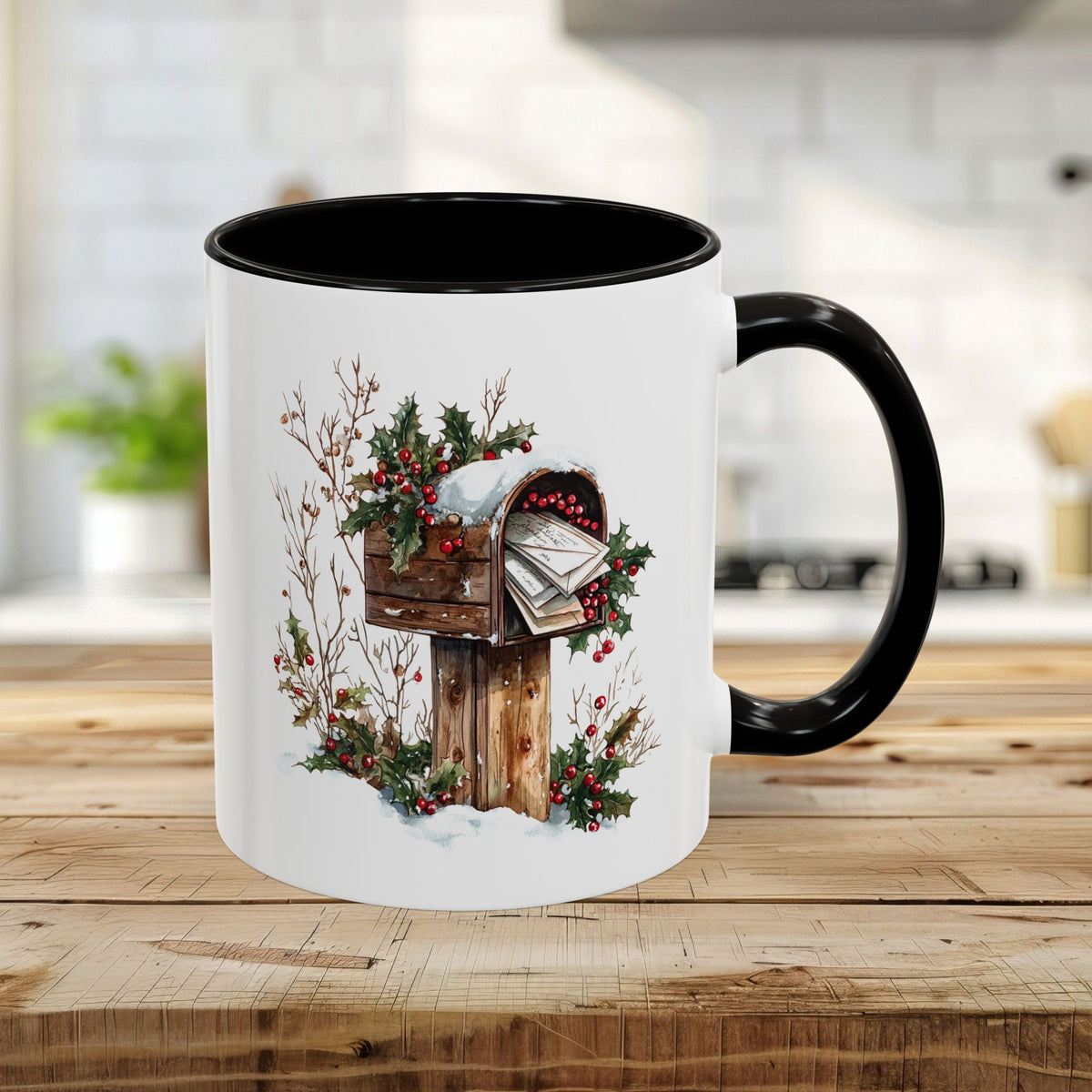 Letters to Santa Rustic Mailbox (11/15oz)