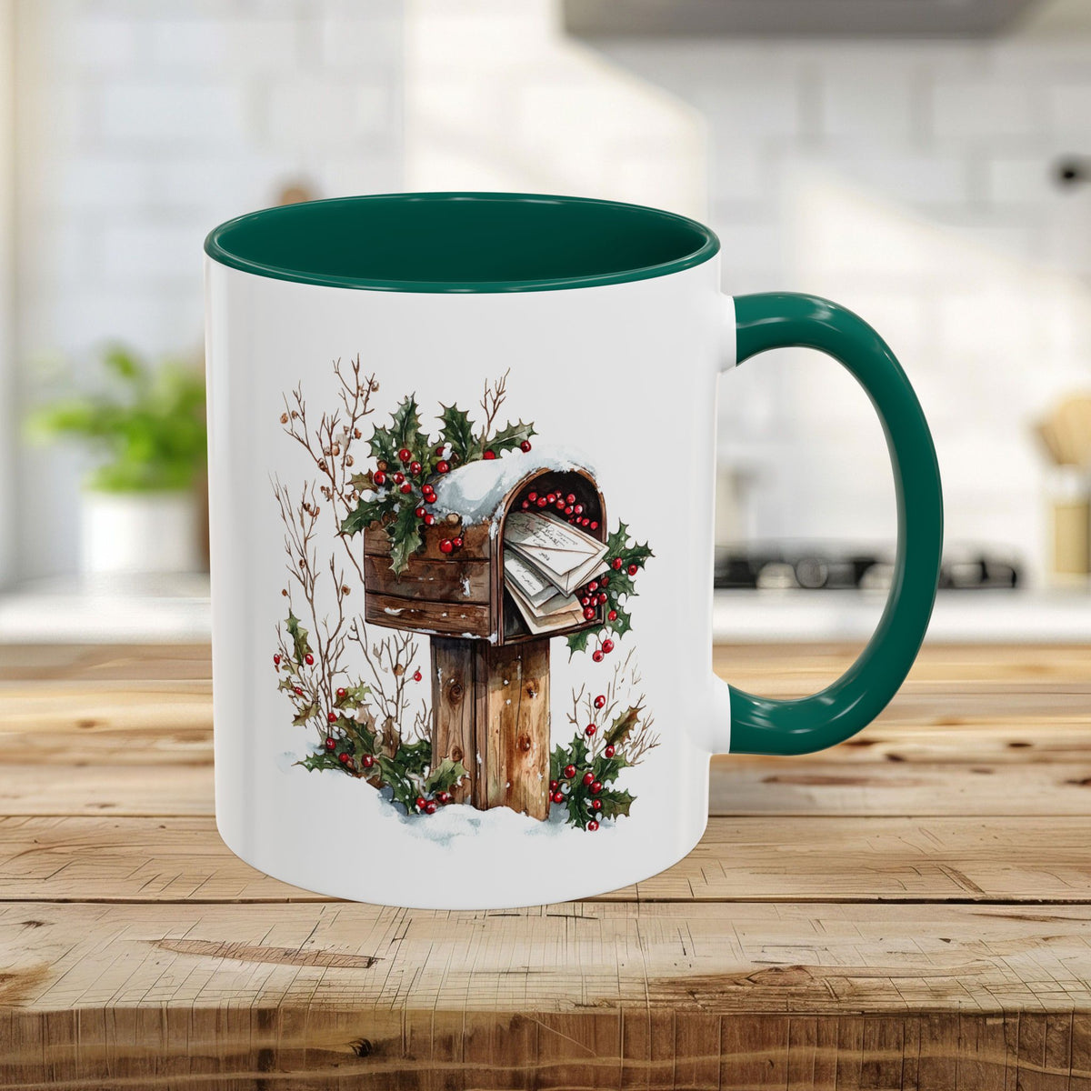 Letters to Santa Rustic Mailbox (11/15oz)