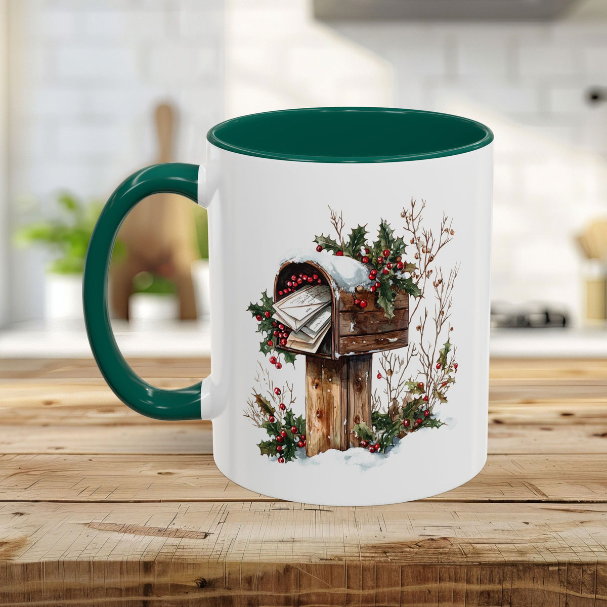 Letters to Santa Rustic Mailbox (11/15oz)