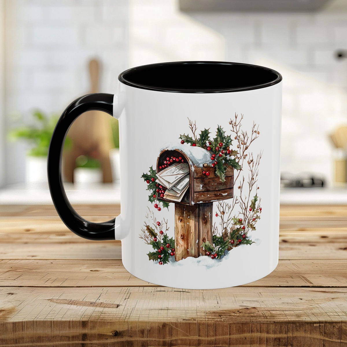 Letters to Santa Rustic Mailbox (11/15oz)