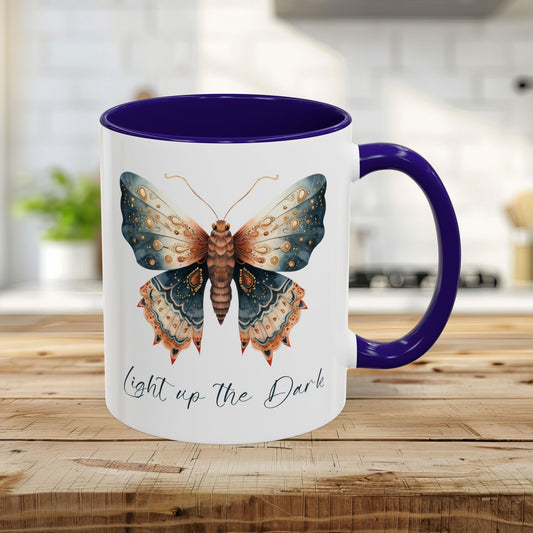 Light Up the Dark Autumn Moth Mug (11/15oz)