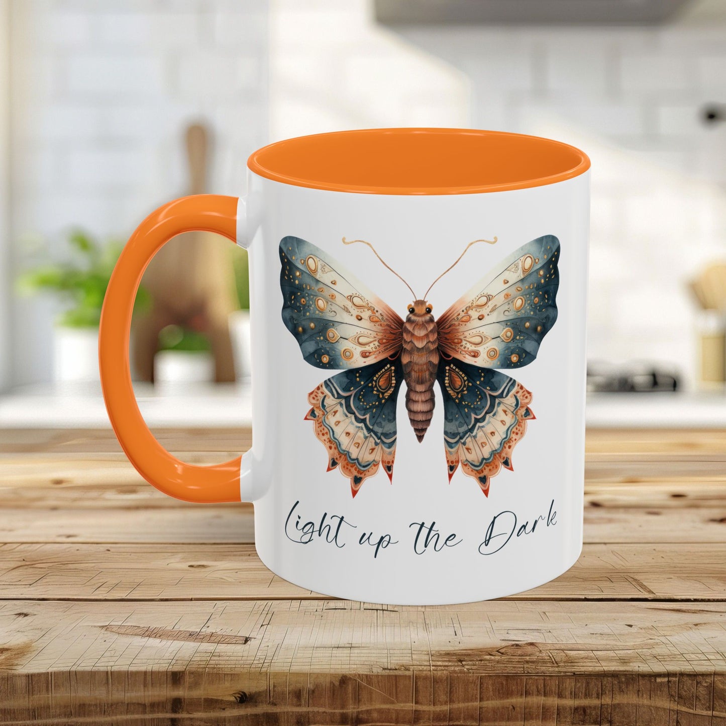 Light Up the Dark Autumn Moth Mug (11/15oz)