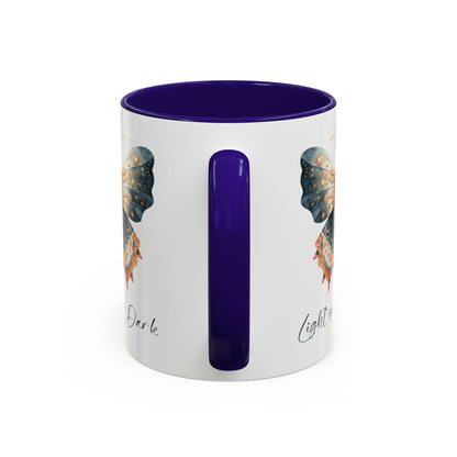 Light Up the Dark Autumn Moth Mug (11/15oz)