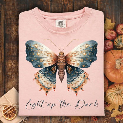 Light Up the Dark Vintage Moth T-Shirt