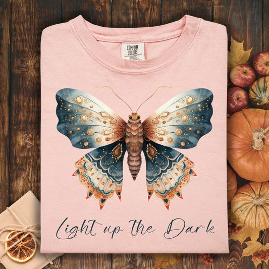 Light Up the Dark Vintage Moth T-Shirt